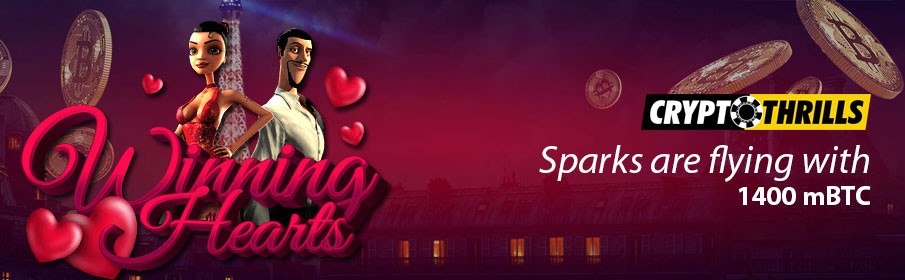 Crypto Thrills Casino Winning Hearts Bonus