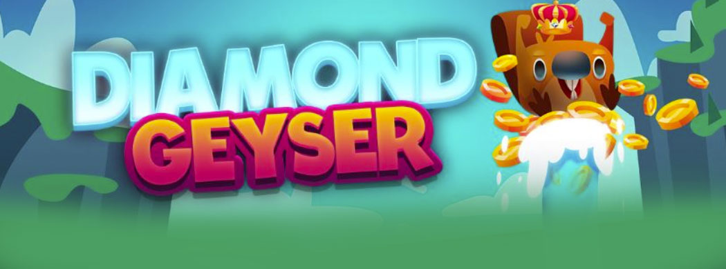 Get a Free Bonus & Free Spins to Try the New Diamond Geyser Mobile Slots at Pocketwin Casino
