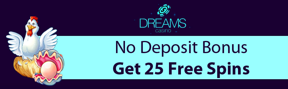 dream casino no deposit bonus 2018