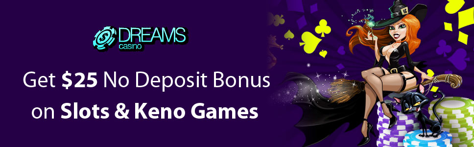 dreams casino no deposit bonus codes active