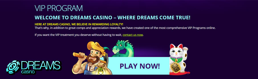 Dreams Casino VIP Program 