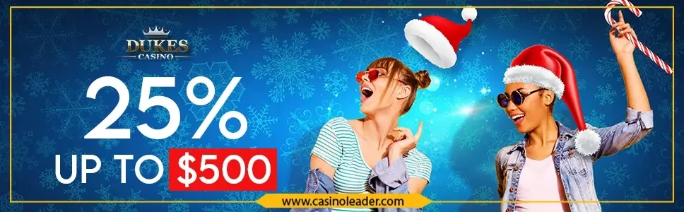 Dukes Casino £500 Match Deposit Bonus Code Every Monday
