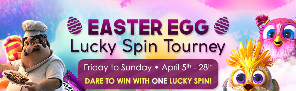 BingoFest Easter Egg Spin Lucky Spin Tourney