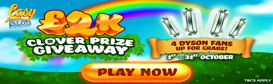 Easy Slots Casino Clover Prize Giveaway Bonus