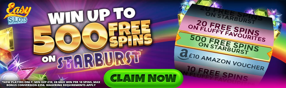 Easy Slots Casino Free Spins of the Month Offer