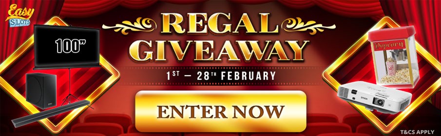 Easy Slots Casino Regal Giveaway Promotion