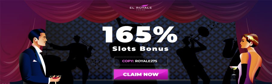 El Royale Casino 165% Match Bonus