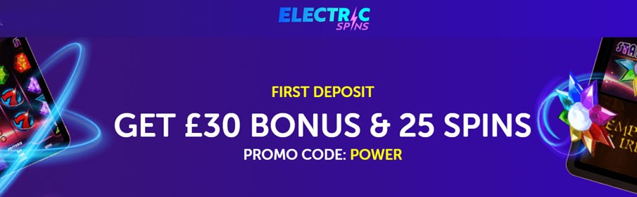 Electric Spins Casino First Deposit Bonus 