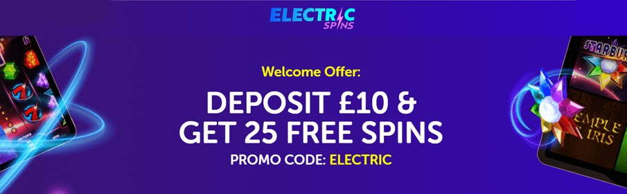 Electric Spins Casino New Player Bonus 