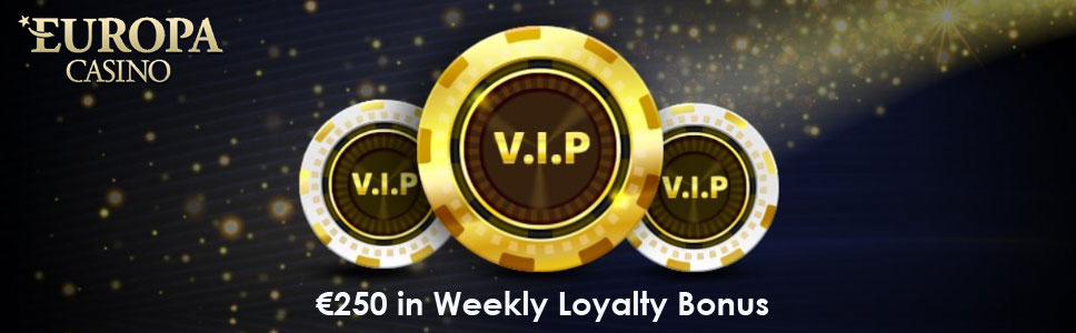 Europa Casino Loyalty Offer
