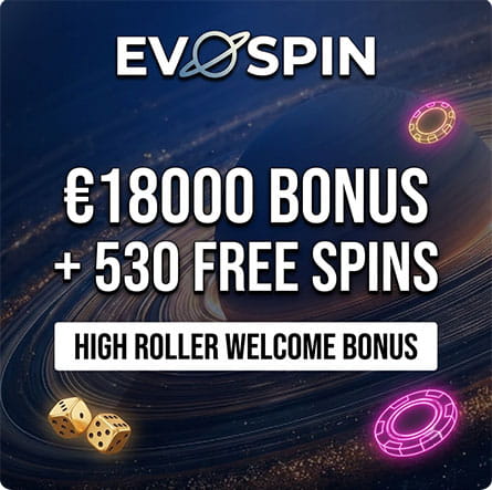 Evospin Casino Highroller Welcome Bonus