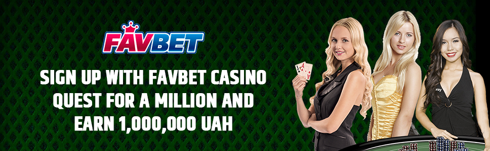 Favbet Casino Quest for Million Bonus