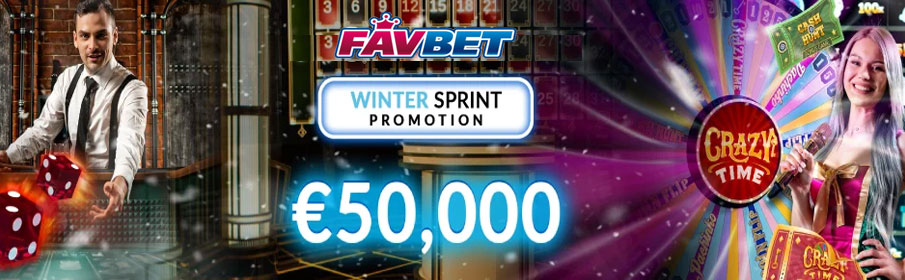 Winter Sprint Promotion of FavBet Casino