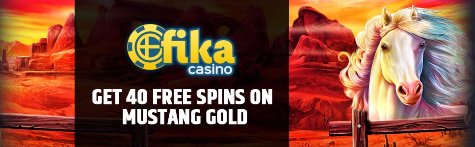 Fika casino Mustang Gold Free spins