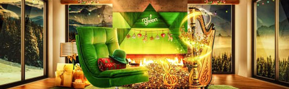 Win Five Jackpots this Christmas at Mr Green Casino