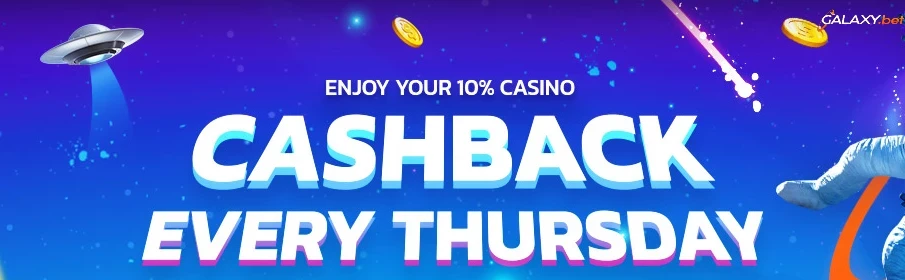 10% Thursday Cashback Bonus