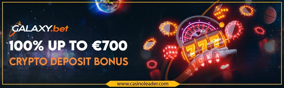 Galaxy.bet Casino Crypto Deposit Bonus