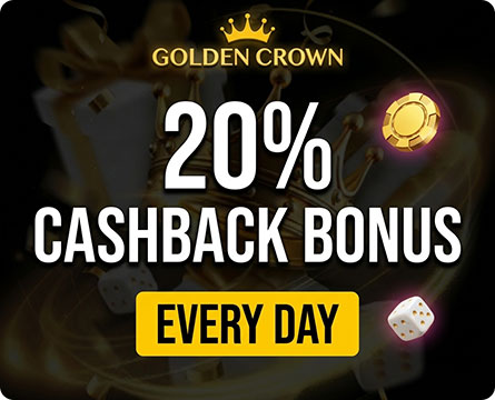 Golden Crown Casino Daily Cashback Bonus 