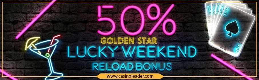 Golden Star Casino Weekend Reload Bonus Golden Star Casino Weekend Reload Bonus