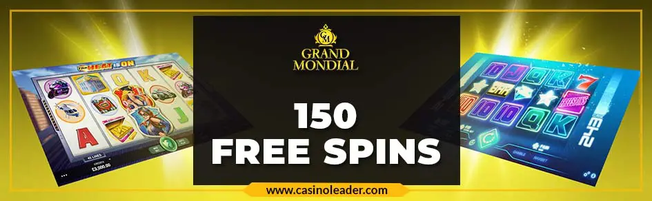 Grand Mondial Casino 150 Free Spins First Deposit Bonus