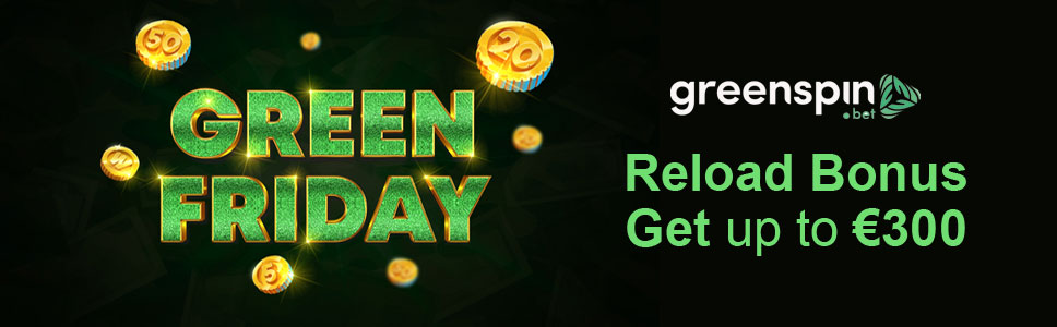 GreenSpin Casino Friday Reload Bonus