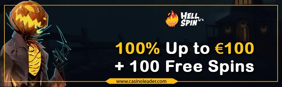 Hell Spin Casino Up To €100 First Deposit Bonus + 100 FS