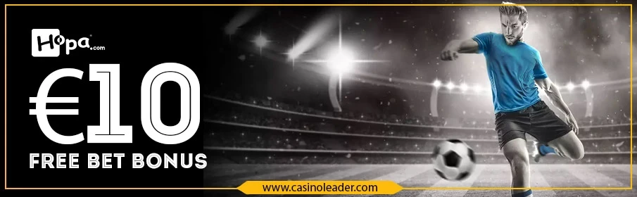 Hopa Casino Sports Welcome Free Bet Bonus