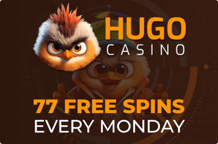 Redeem 77 Free Spins Bonus Every Monday