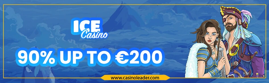 Ice Casino 90% up to €200 Loyalty Cash Bonus each week Ice Casino 90% up to €200 Loyalty Cash Bonus each week