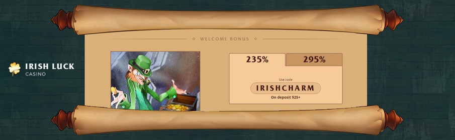 Irish Luck Casino First Deposit Bonus