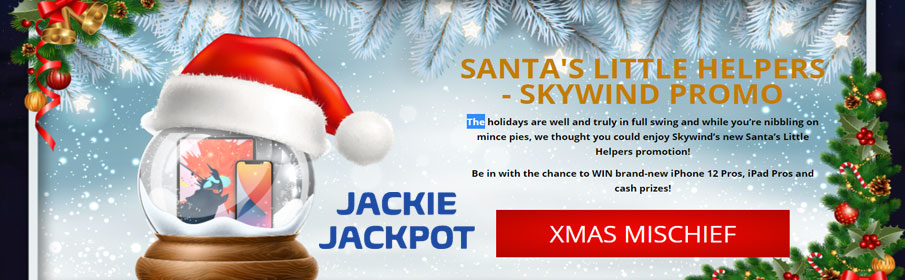 Jackie Jackpot Casino Christmas Bonuses 