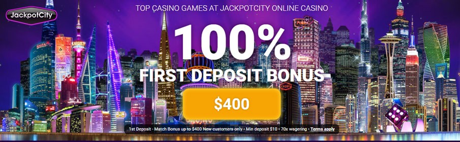Jackpot City Casino First Deposit Bonus