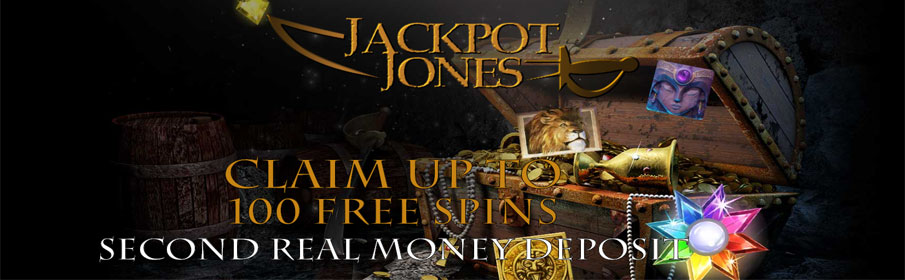 Jackpot Jones Casino Second Deposit Bonus