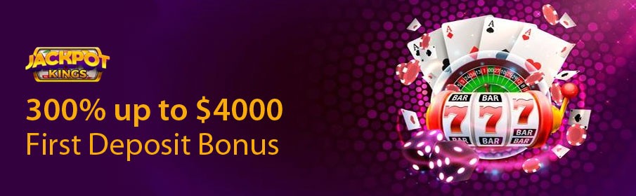 Jackpot Kings Casino First Deposit Bonus