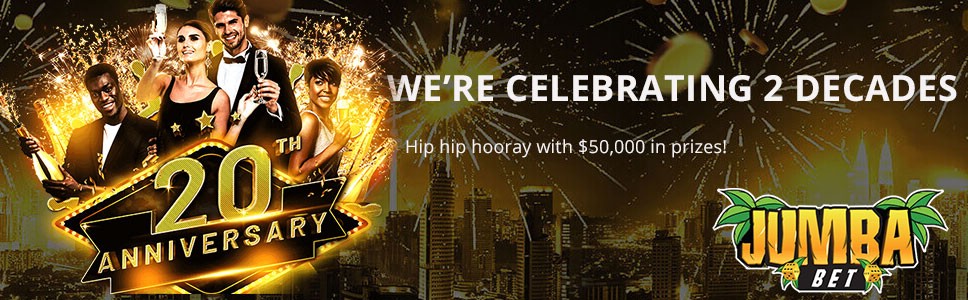 Jumba Bet Casino Anniversary Bonus