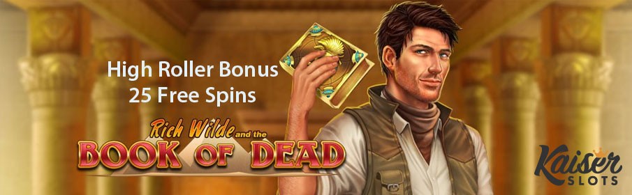 Kaiser Slots Casino High Roller Bonus 