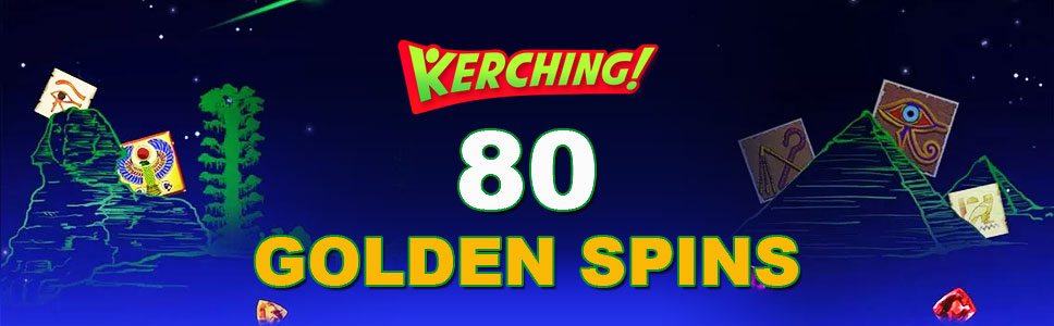 Kerching Casino Golden Spins Promotions
