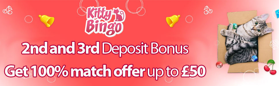 Kitty Bingo Deposit Bonus