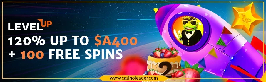 LevelUp Casino 120% Match Deposit Bonus LevelUp Casino 120% Match Deposit Bonus