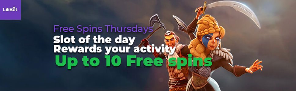 Lilibet Thursday Free Spins Promotion