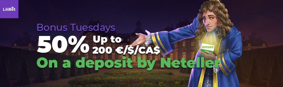 Lilibet Casino Neteller Deposit Promotion