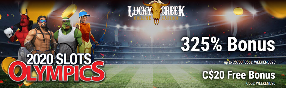 Lucky Creek Casino Welcome Offer 