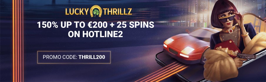 Lucky Thrillz Casino 150% Bonus