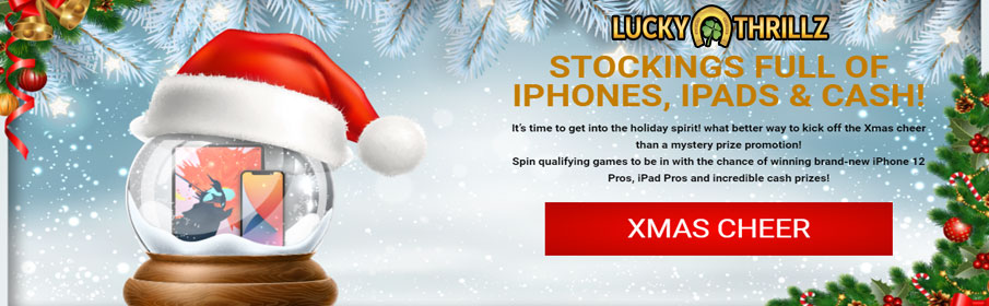 Lucky Thrillz Casino Christmas Bonuses – Get Exclusive Bonuses