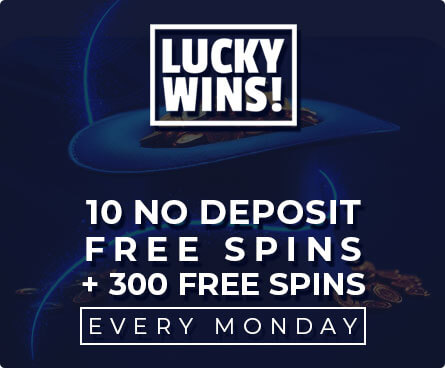 Lucky Wins Casino No Deposit Bonus and 300 Free Spins Code