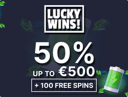 Lucky Wins Casino €500 Reload Bonus and 100 Free Spins Code