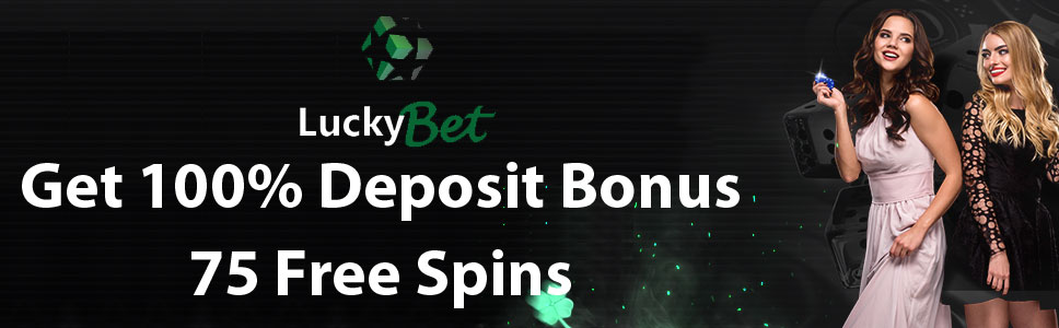 LuckyBet Casino 100% Deposit Bonus 