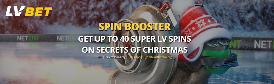 40 Free Spins via Spin Booster Promotion at LVbet Casino