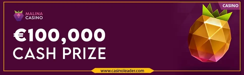 Malina Casino €100k Evolution Winter Cash Prize Bonus