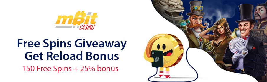 mBit Casino Free Spins Giveaway